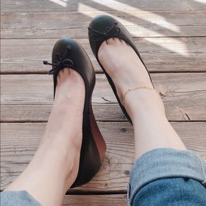 Tory Burch Chelsea 45mm Wedge Black Bow Tie